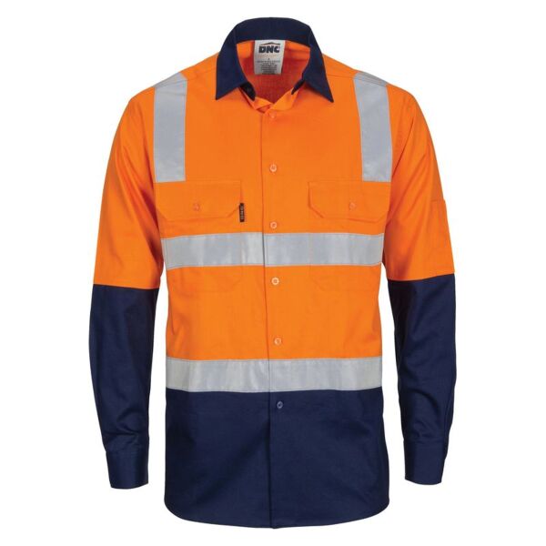 Cool Breeze Cotton Shirt with Hoop & Shoulder CSR Reflective Tape Thumbnail